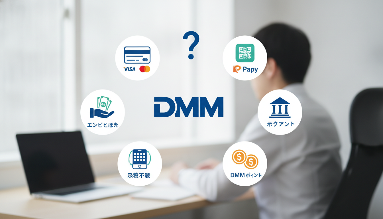 DMM英会話の支払い方法は「クレジットカード」か「DMMポイント」の2種類