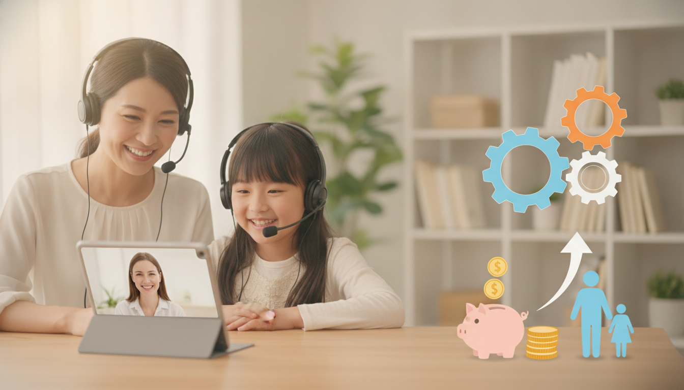 DMM英会話が子供も大人と同一料金になる理由